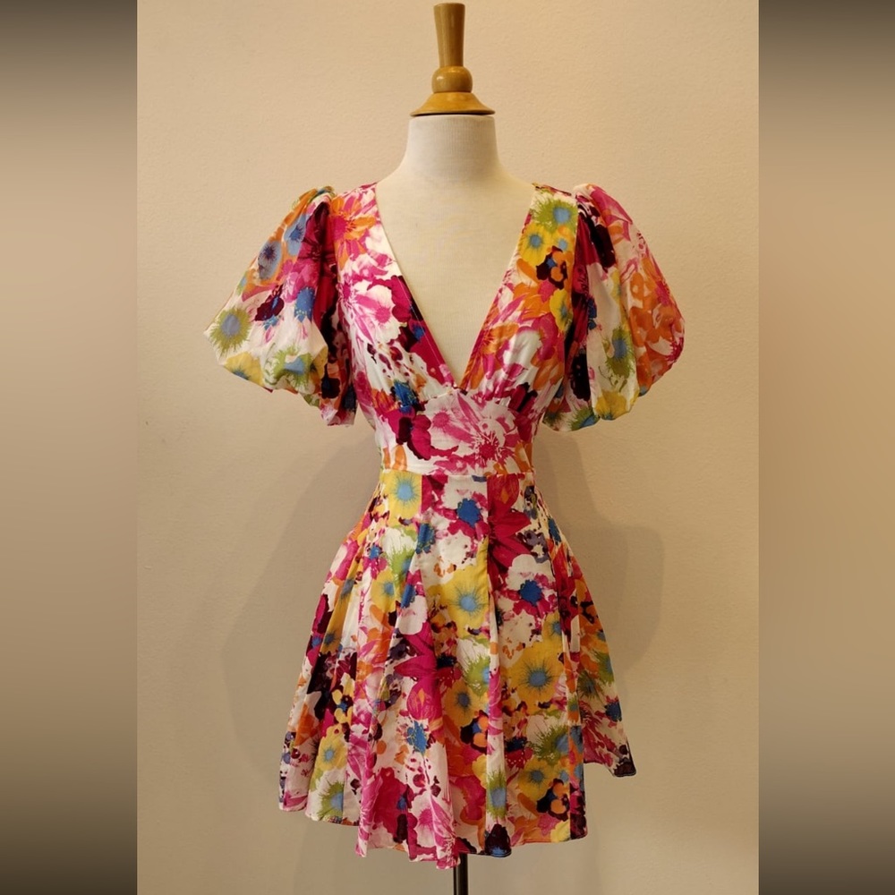 Luxxel Floral Cotton Dress